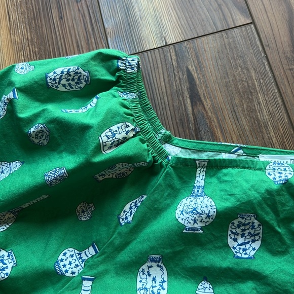 Michelle McDowell Iris Ginger Jars Pine Women's Dress Medium - Picture 5 of 11